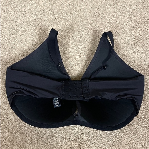SKIMS Women’s Ultimate Push-Up Plunge Bra Onyx Sz 36D - Picture 2 of 5
